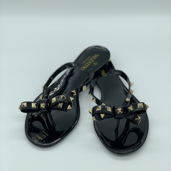 VALENTINO GARAVANI Rockstud Jelly Thong Sandal - Picture 3 of 6